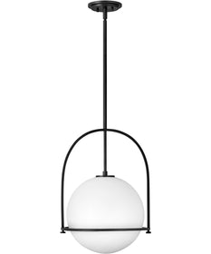 Somerset 1-Light Large Pendant in Black
