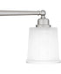 Cecilia Extra Large 4-light Bath Light Brushed Nickel