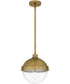 Perrine Small 1-light Mini Pendant Weathered Brass