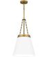 Quoizel Piccolo Pendant 1-light Mini Pendant Aged Brass