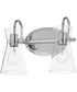 Ava 2-Light Bath Vanity Polished Chrome