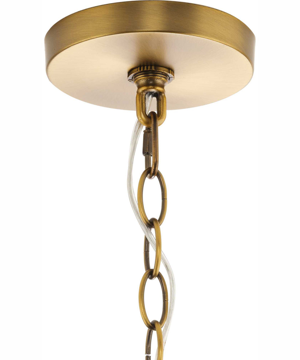 Gilliam 4-Light New Traditional Hall & Foyer Vintage Brass