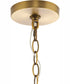 Gilliam 4-Light New Traditional Hall & Foyer Vintage Brass