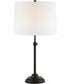 Sandoval 1-Light 3Pcs Floor & Table Lamp Set Orb/White Shade