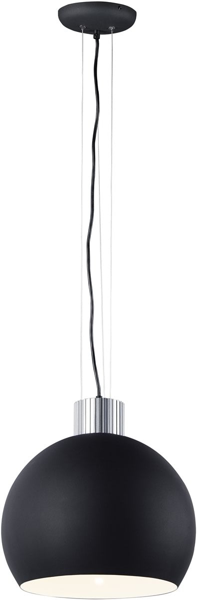 15"W Storehouse LED Pendant Satin Aluminum / Black