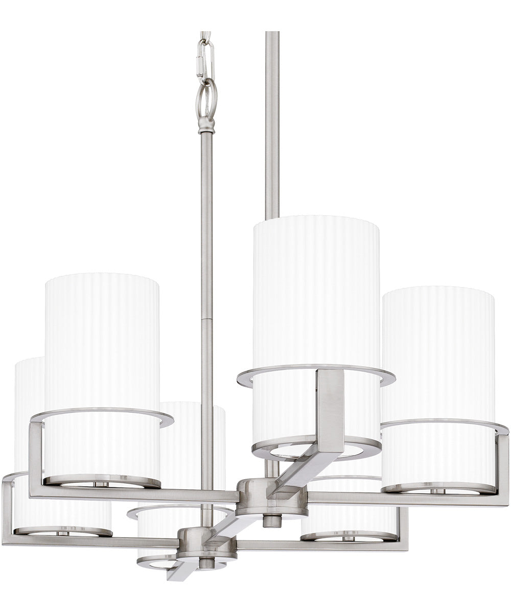 Seymour Medium 6-light Island Light Brushed Nickel
