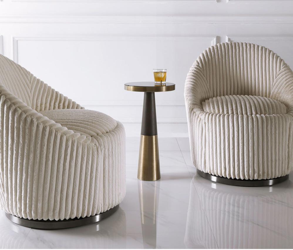 Fortier Black Accent Table