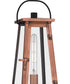Carolina Large 1-light Outdoor Post Light Aged Copper