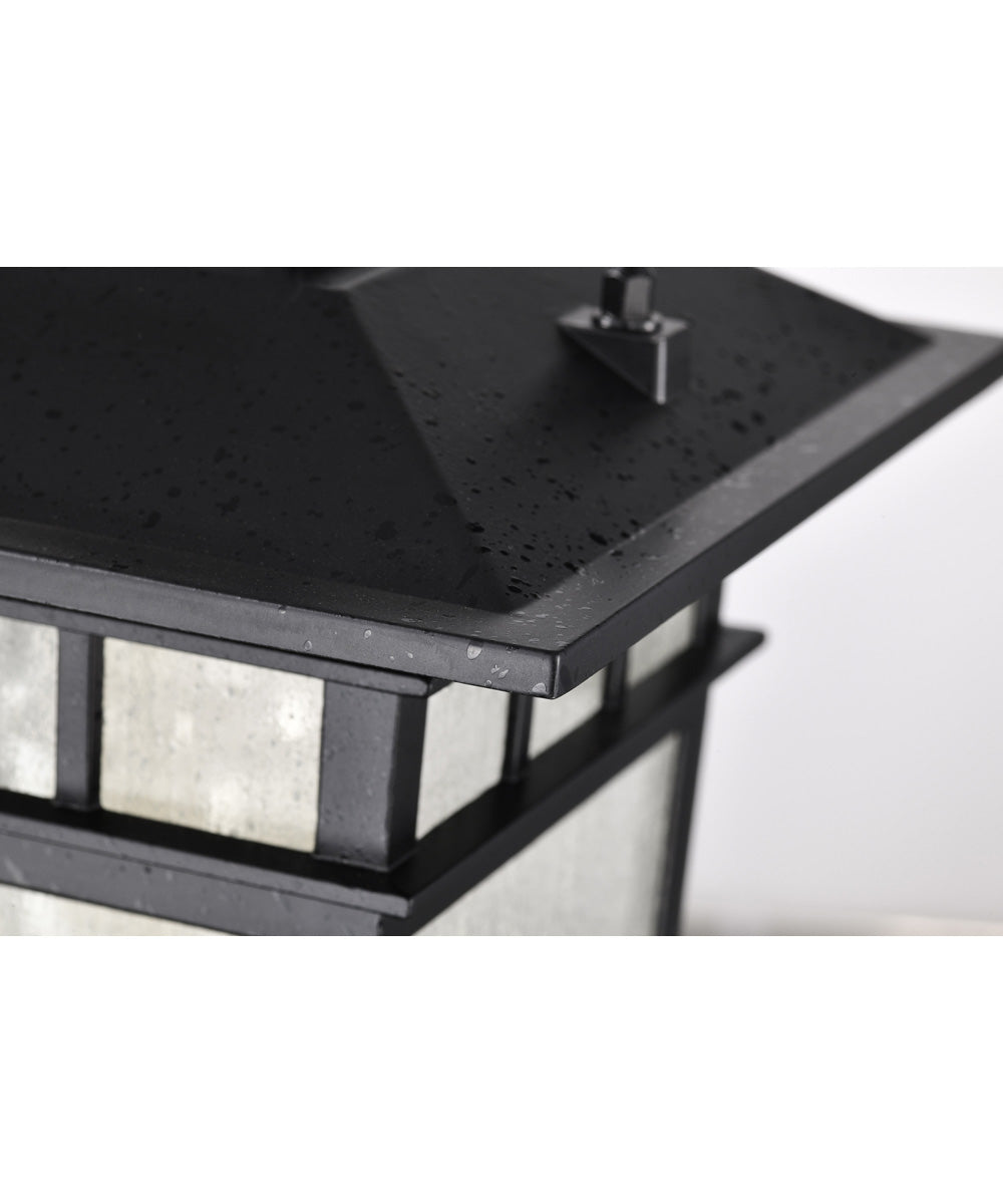 Cove Neck 1-Light Outdoor Textured Black