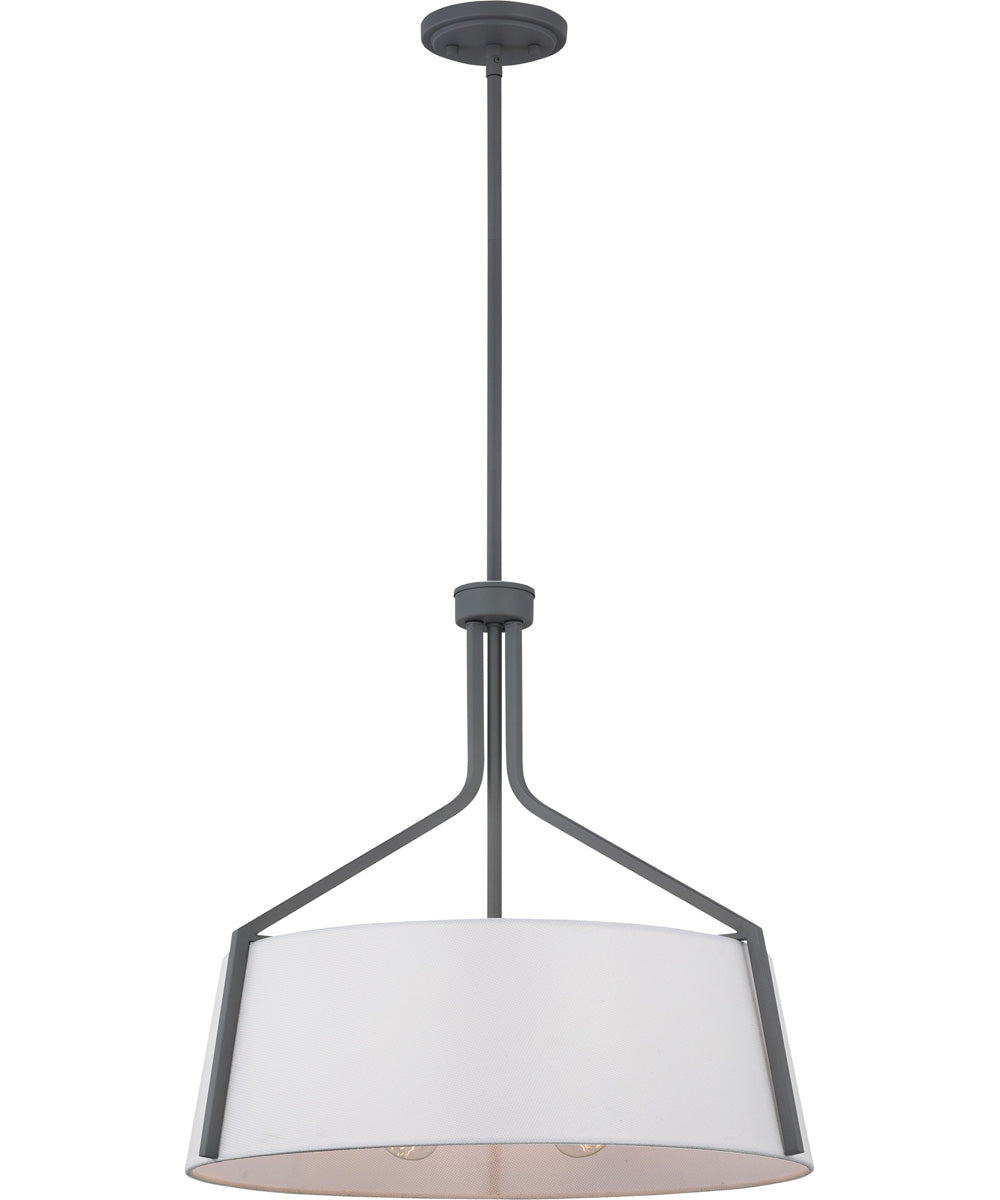 Livingston 4-Light Pendant Putty Gray