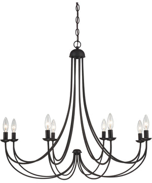 Mirren 8-light Chandelier Imperial Bronze