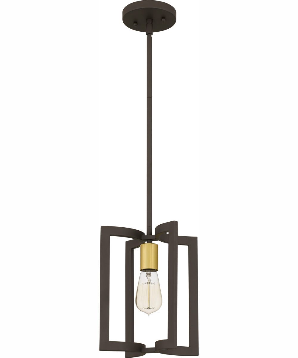 Beaufain Small 1-light Mini Pendant Old Bronze