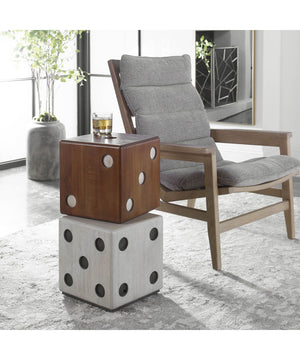 Roll The Dice Accent Table