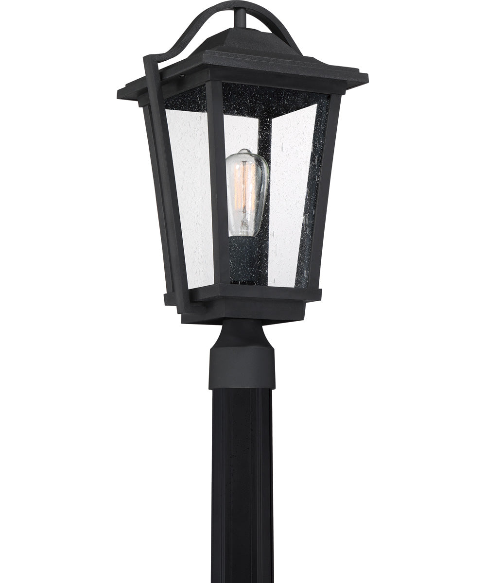 Darius Large 1-light Outdoor Post Light  Coastal Armour Earth Black