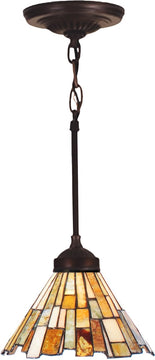 8"W DeLighta Jadestone Mini Pendant