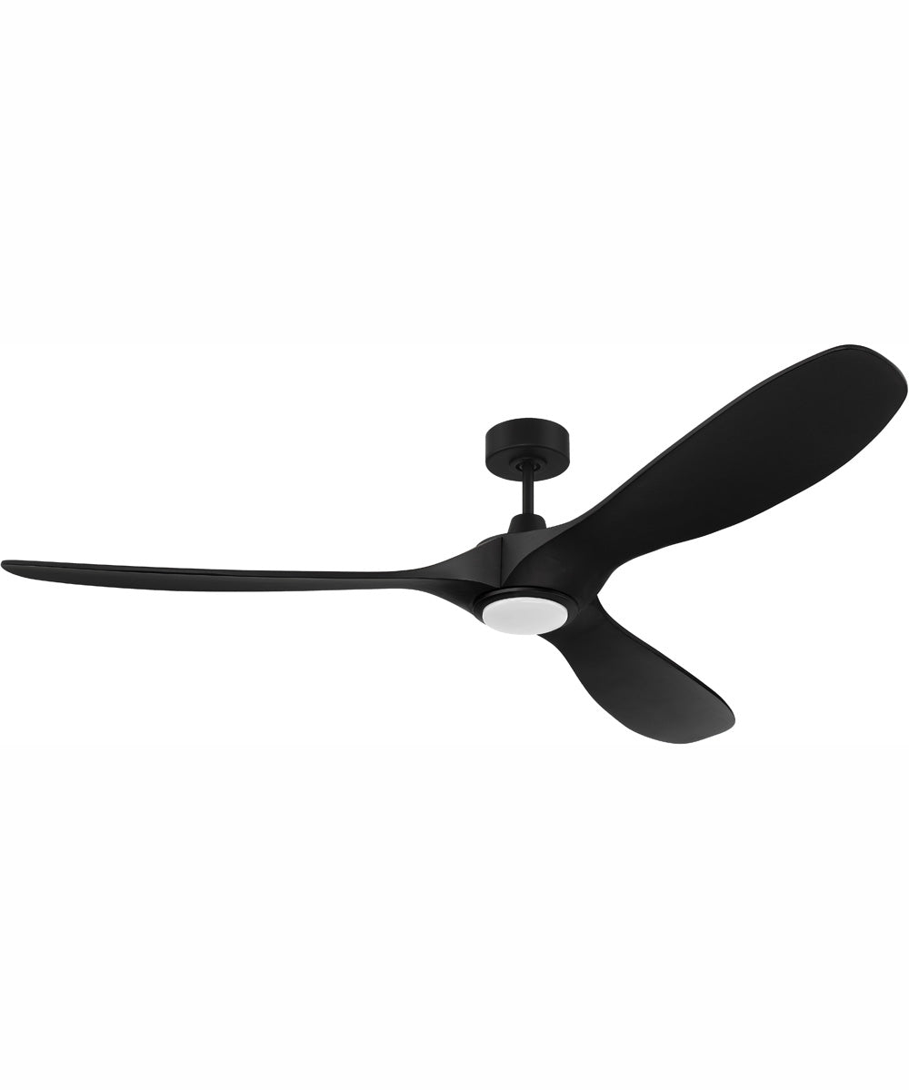 72" Envy 1-Light Indoor/Outdoor Ceiling Fan Flat Black