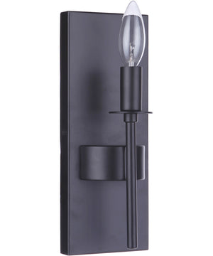 Larrson 1-Light Wall Sconce Flat Black