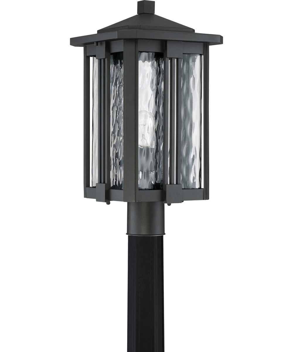 Everglade Large 1-light Outdoor Post Light Earth Black