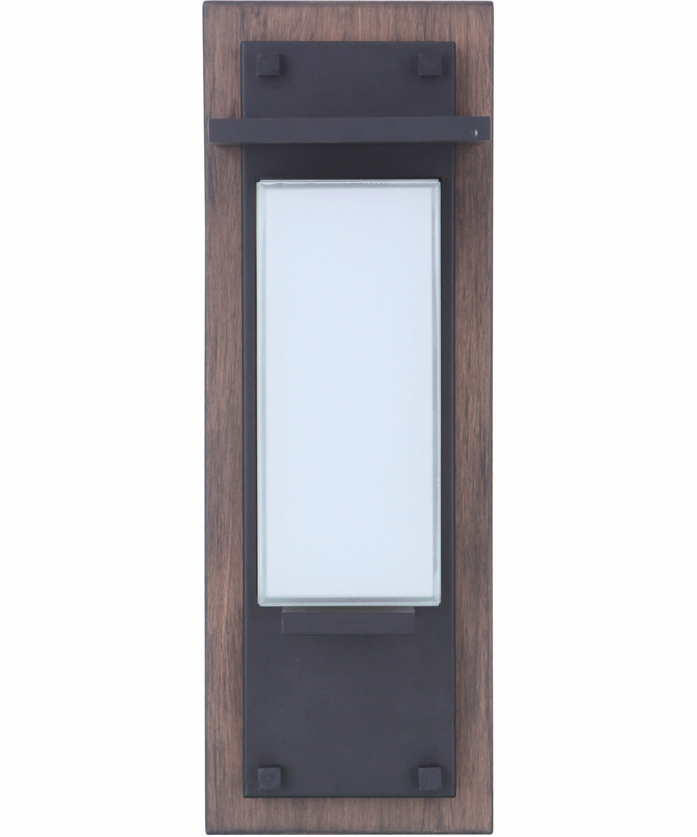 Heights 1-Light Outdoor Wall Lantern Whiskey Barrel / Midnight
