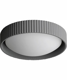 Souffle 14 inch LED Flush Mount Gray