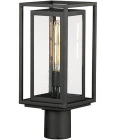 Cabana 1-Light Outdoor Post Mount Black