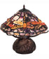 17" High Dragonfly Agata Table Lamp