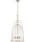 3-light Pendant Aged Brass