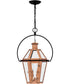 Burdett 2-light Pendant Aged Copper