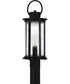 Tilmore Large 1-light Outdoor Post Light Matte Black