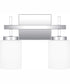 Wilburn Medium 2-light Bath Light Polished Chrome