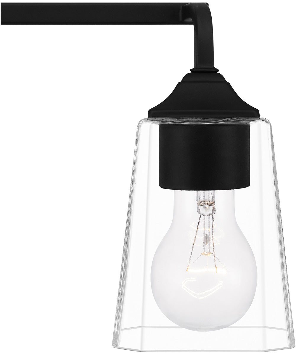 Thoresby Large 3-light Bath Light Matte Black