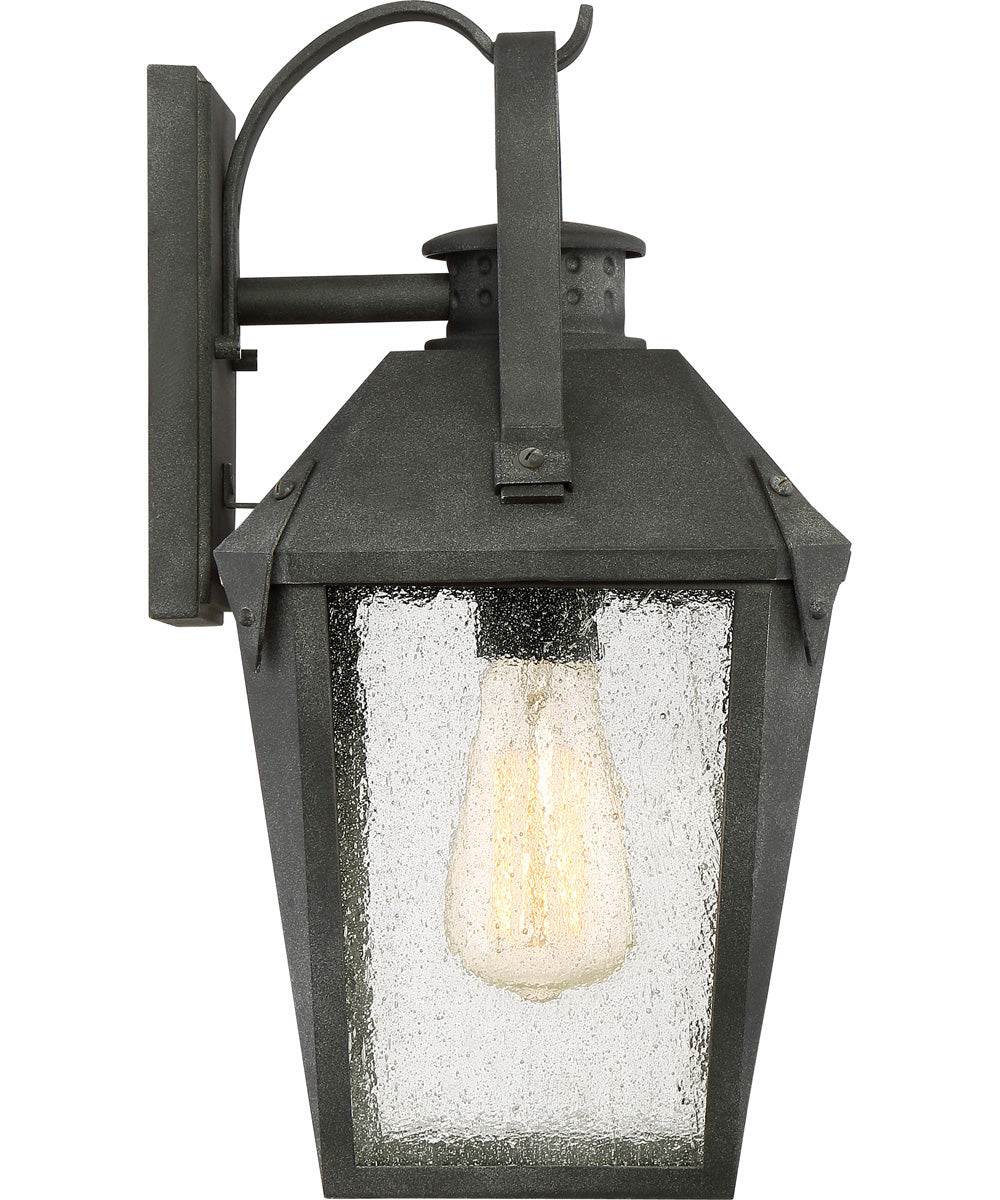 Carriage Medium 1-light Outdoor Wall Light Mottled Black
