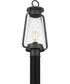 Sutton Large 1-light Outdoor Post Light Speckled Black