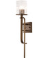 Terrace 1-Light Vanity & Wall Natural Brass