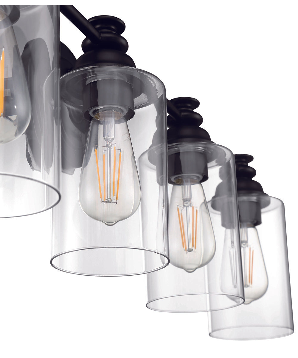 Dardyn 4-Light Vanity Flat Black