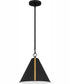 Quoizel Piccolo Pendant 1-light Mini Pendant Matte Black
