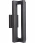 Kai 3-Light Outdoor Wall Lantern Matte Black
