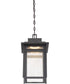 Beacon Large Outdoor Pendant Light Stone Black