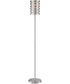 Tendrill II 1-Light Metal Floor Lamp Aluminum