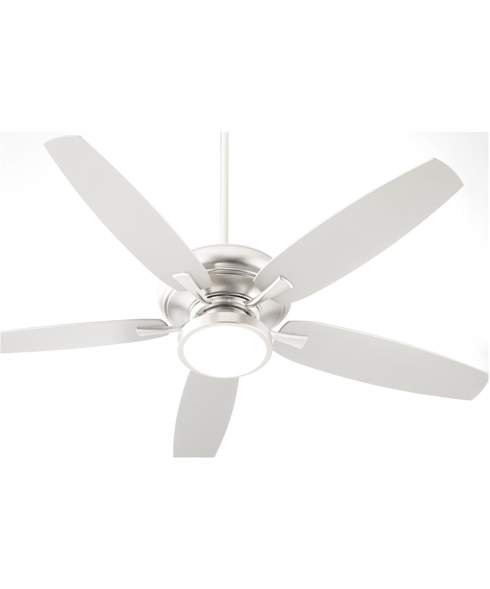 56" Apex Patio Indoor/Outdoor Ceiling Fan Satin Nickel