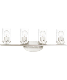 Corona 4-Light Bath Vanity Satin Nickel