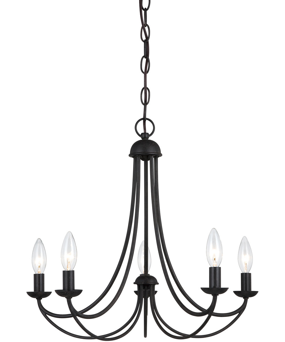 Mirren 5-light Chandelier Imperial Bronze