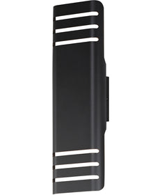 Lightray Large LED Outdoor Wall Lamp Black