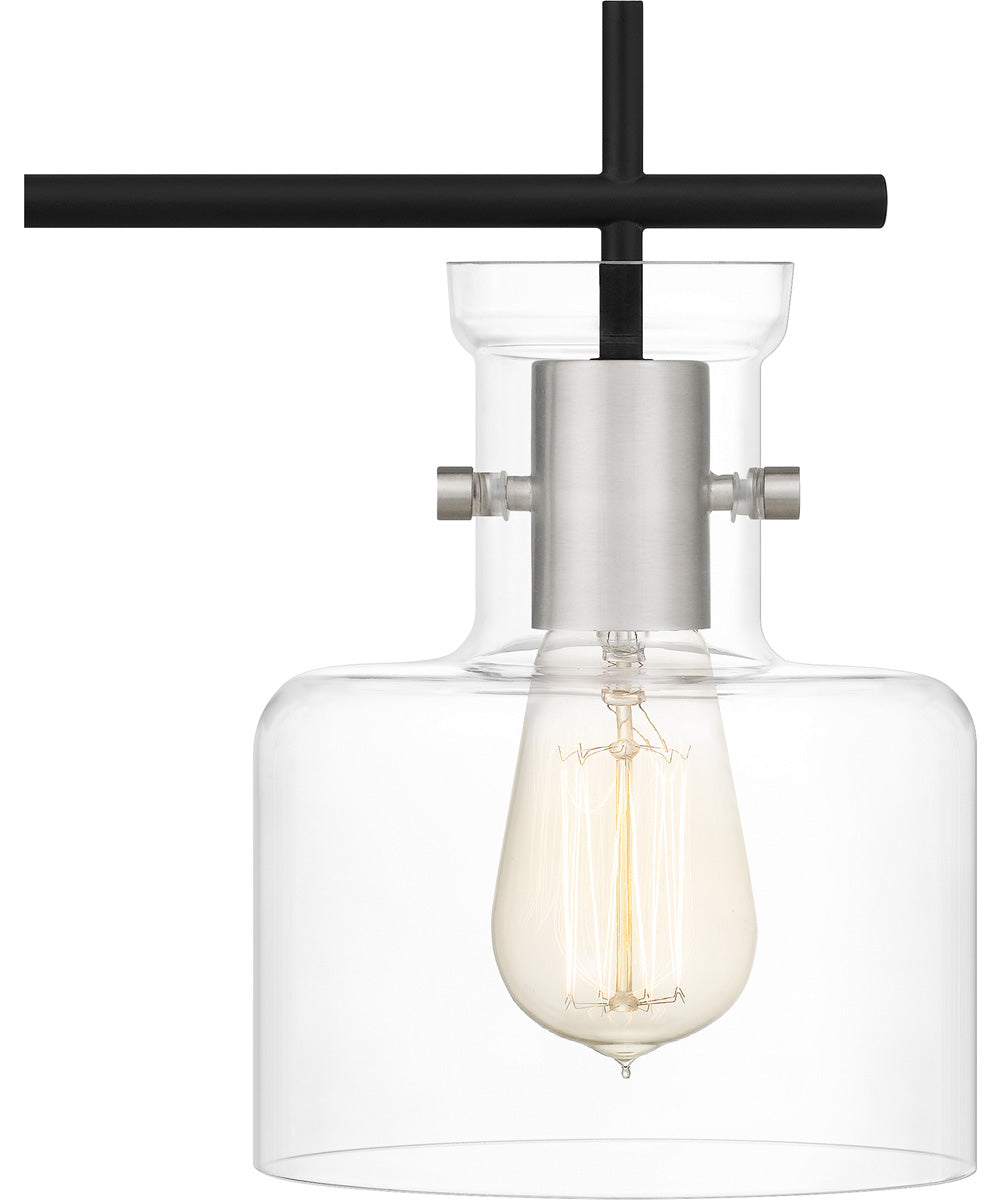 Pensbury Large 3-light Bath Light Matte Black