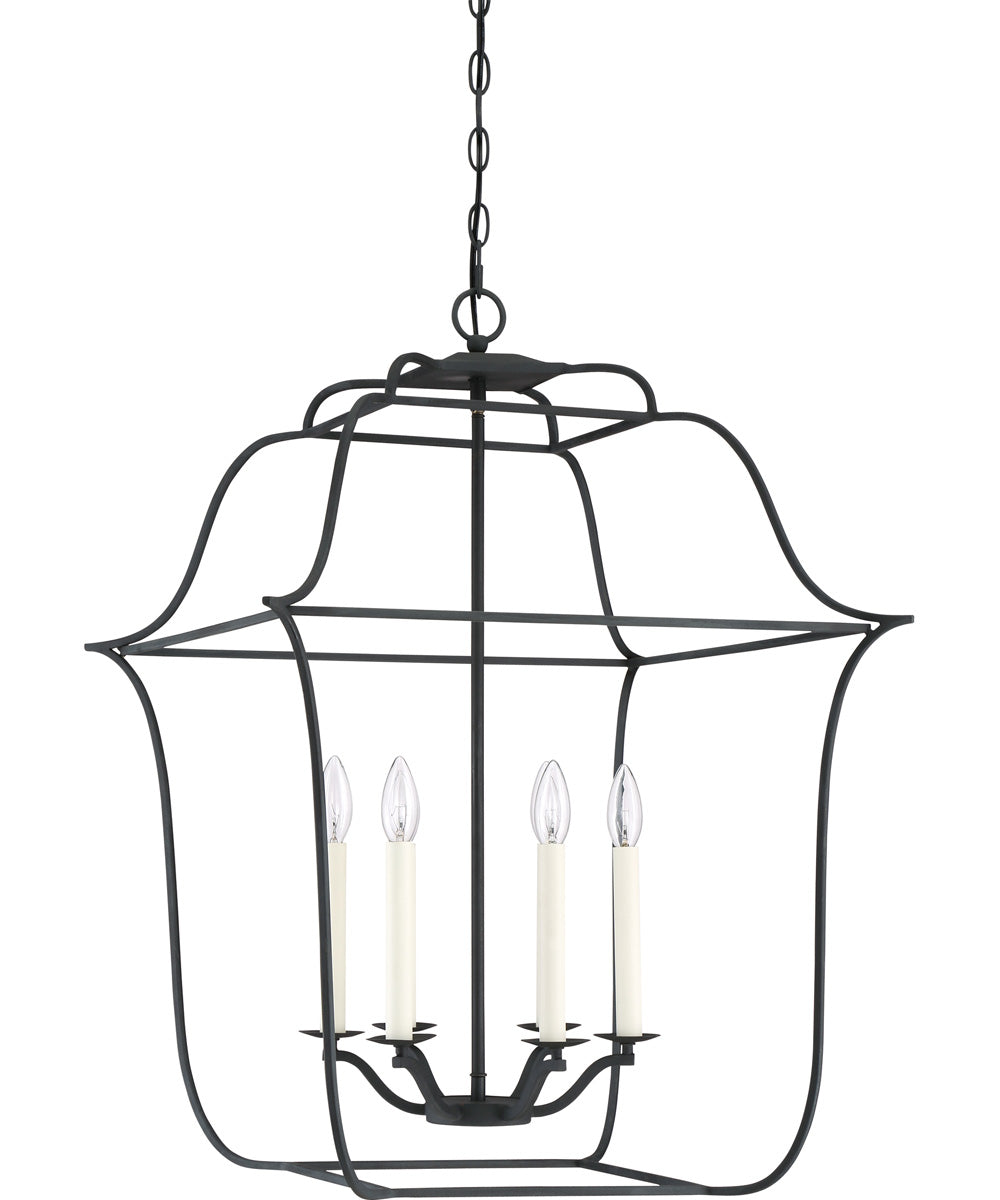 Gallery 6-light Pendant Royal Ebony