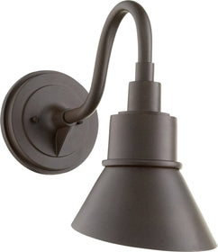 14"H Torrey 1-light Outdoor Wall Lantern Oiled Bronze