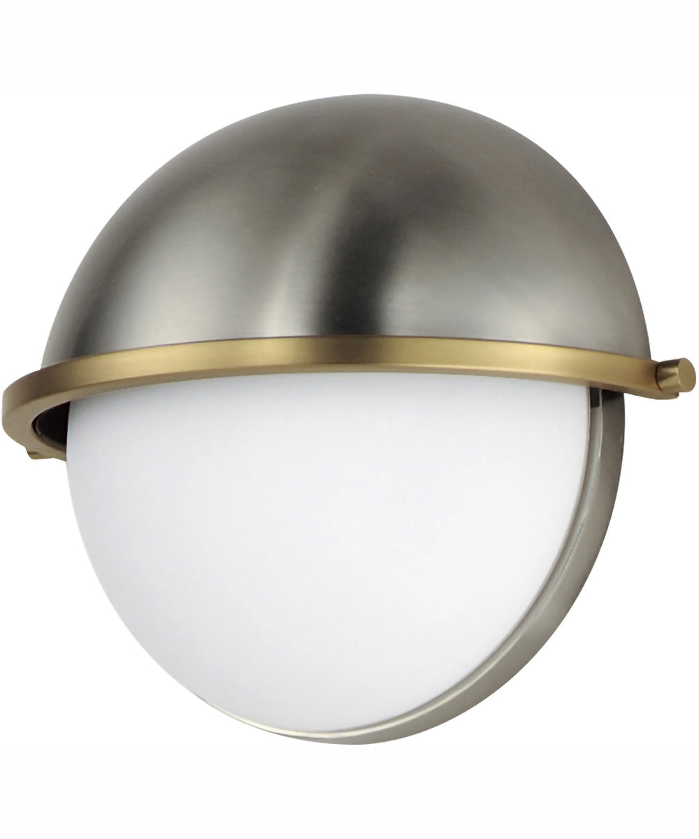 Duke Half Sconce Satin Nickel / Satin Brass