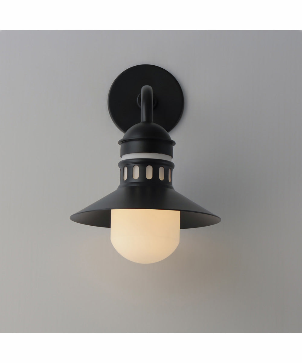 Admiralty 1-Light Outdoor Wall Sconce Black