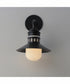 Admiralty 1-Light Outdoor Wall Sconce Black