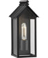 Jeffrey Alan Marks Point Dume Dunemere Outdoor Wall Lantern Matte Black